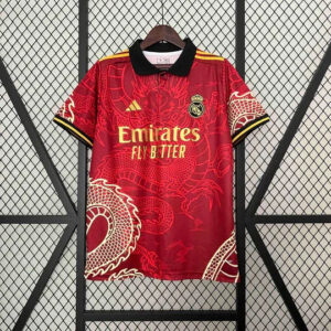 Maillot Concept Real Madrid Dragon Rouge 2024/25